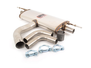 Stainless Rear Muffler Assembly