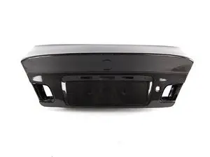 Carbon Fiber Coupe Trunk Lid - CSL Style