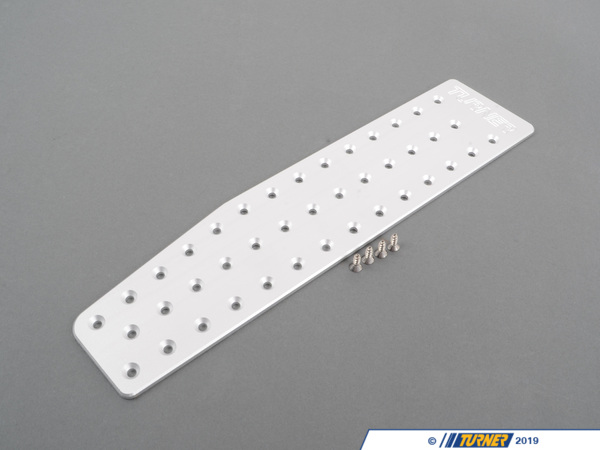 Turner Motorsport E46 Silver Anodize Footrest (Dead Pedal) TMS-E46-DP