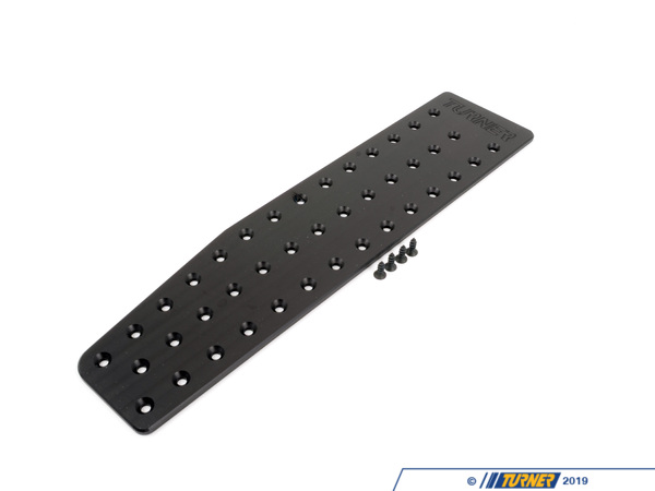 Turner Motorsport E46 Black Anodize Footrest (Dead Pedal) TMS-E46-DP-BLK