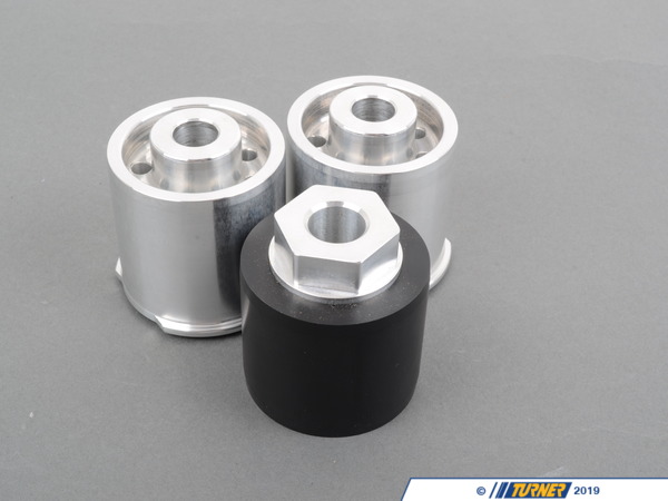 Turner Motorsport BMW E82 E9X Rear Differential Mounts - Solid Aluminum/Delrin Race TDR9080321