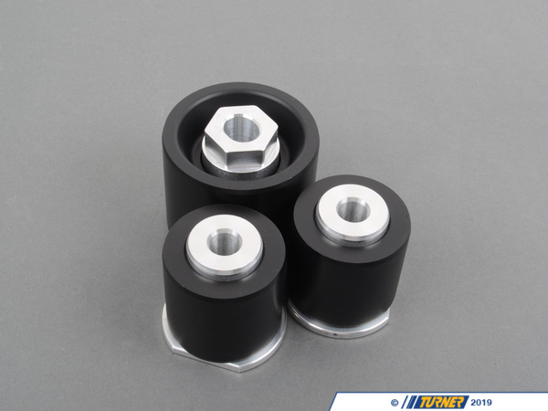 Turner Motorsport Rear Differential Mounts - Turner Solid Delrin Race - E82, E9X, F22, F3X TDR9080BD2