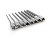 Gear Wrench 8PC 3/8" Drive Long Ball Hex-Bit Socket Set KDT80573 View 4