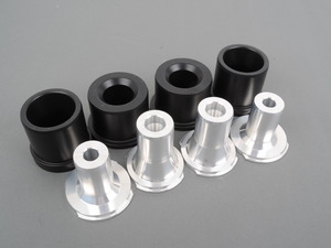 Rear Subframe Bushings/Mount Set - Turner Solid Delrin/Aluminum - E82, E9X - (NO LONGER AVAILABLE)