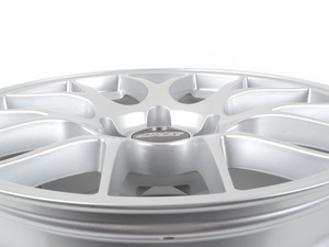 19" APEX EC-7 Staggered Wheel Set - Race Silver