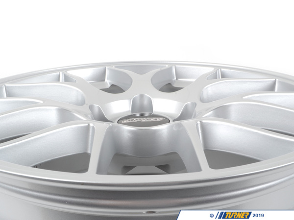 APEX Wheels 19" APEX EC-7 Staggered Wheel Set - Race Silver ec71995h105rsKT