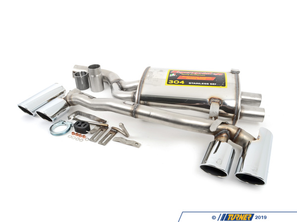 Supersprint MERCEDES W203 (Sedan + S.W.) C 180 (129 Hp) '00 -> '02 Rear exhaust kit 4 exits 90x70 843347