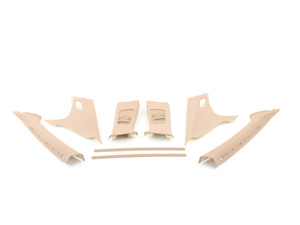 A-B-C Pillar Cover Kit - Beige - E46 Sedan