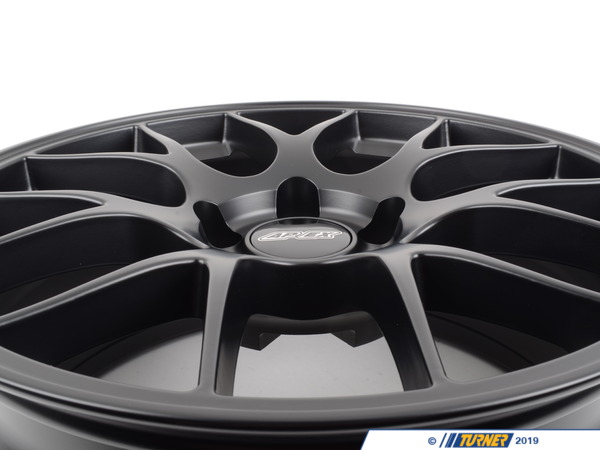 APEX Wheels 19" APEX EC-7 Staggered Wheel Set - Satin Black EC719105SBKT