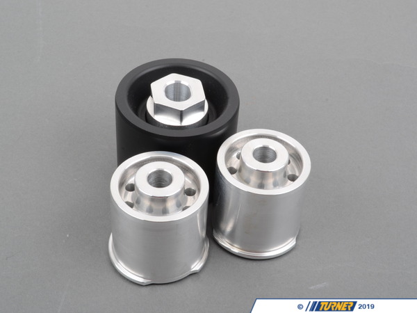 Turner Motorsport Rear Differential Mounts - Solid Aluminum/Delrin Race - E82, E9X, F22, F3X TDR9080SD1