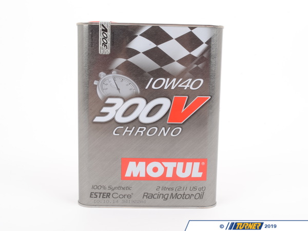 Motul MOTUL 300V 10W-40 Chrono Race Oil - 2 liter can MO300V-10W40-2L