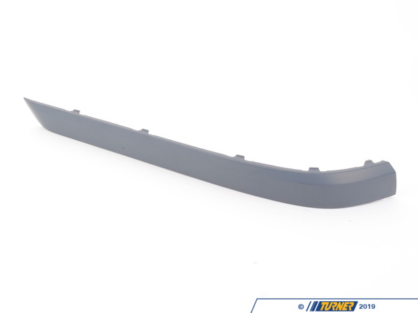 Genuine BMW Genuine BMW Bumper Guard, Primed, Rear Left - 51127142217 - E65 51127142217