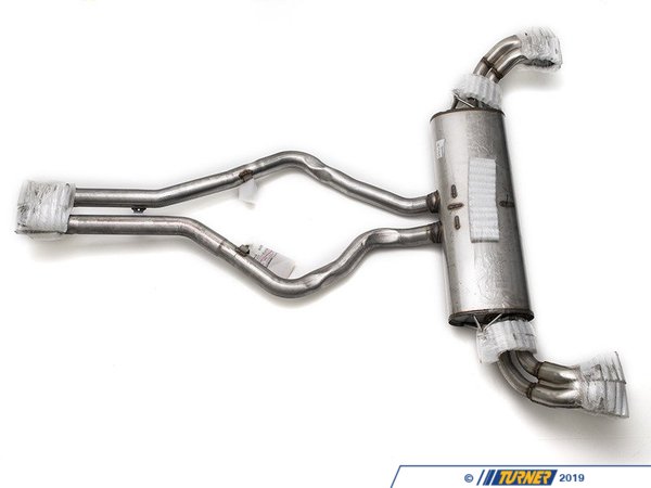 Genuine BMW M Performance Genuine BMW Rear Muffler With Exhaust Flap E70 	X5 xDrive50i - 18307646123 18307646123