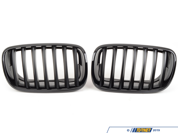 Genuine BMW M Performance Genuine BMW Black Center Grills - E70 X5, E71 X6 51712150246-7