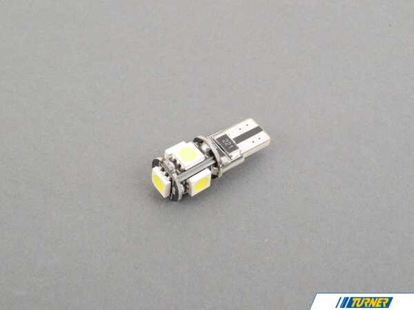 ZiZa LED Bulb T10 Wedge Base White - No Collar - Canbus - Priced Each PLT1055050WHT