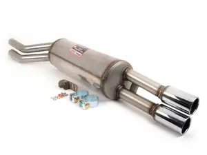 BMW Supersprint Sport Muffler - Dual 70mm Tips