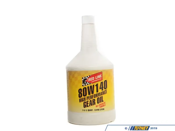 Redline 80W140 GL-5 Gear Oil - 12/1quart 58104