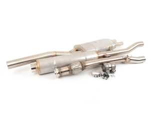 Akrapovic Evolution Stainless Steel Exhaust System - Titanium Tips ME-MIN/TI/1H
