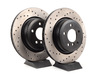 StopTech Cross-Drilled Brake Rotors - Rear - E90 330i/Xi, E9X 335i/Xi (pair) - (NO LONGER AVAILABLE) 34216764655CD View 4