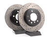 StopTech Cross-Drilled Brake Rotors - Front - E46 325i/328i, Z3 3.0, Z4 3.0i  (pair) - (NO LONGER AVAILABLE) 34111164539CD View 2