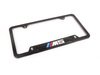 Genuine BMW M5 License Plate Frame Black - (NO LONGER AVAILABLE) 82110147531 View 4