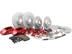 Genuine MINI JCW 4 Piston Sport Brake Kit Retrofit - F55 F56 F57