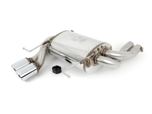Supersprint CatBack Exhaust With Performance Muffler - Stock Secondary Cats - Non-Resonated Center Pipes - 80mm Tips
