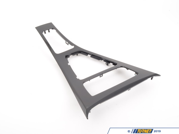 Genuine BMW Center Console Cover - Diamantblack - E90, E91, E92 - (NO LONGER AVAILABLE) 51166982642