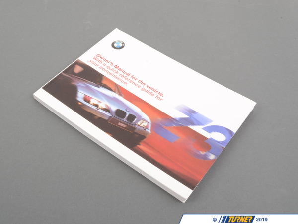 Genuine BMW Owner's Handbook - Z3 01419791397