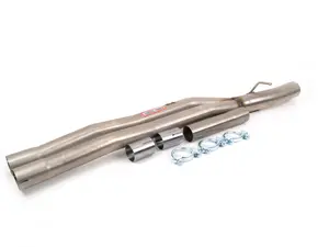 E60 535i/550 (N62) Supersprint Section 2 Straight Pipes (Resonator Delete)