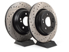 StopTech Cross-Drilled & Slotted Brake Rotors - Rear - E39 M5 & E46 M3 (pair) - (NO LONGER AVAILABLE) 34212229379CDS View 3