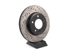 Centric E46 325 all, E46 328 all, E46 323iC/iT, Z3 3.0, Z4 3.0i (not si) LEFT FRONT SPORTSTOP DRILLED/SLOTTED ROTOR 127.34048L 539 View 1
