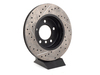 Centric E46 325 all, E46 328 all, E46 323iC/iT, Z3 3.0, Z4 3.0i (not si) LEFT FRONT SPORTSTOP DRILLED/SLOTTED ROTOR 127.34048L 539 View 2