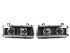 Hella Hella Euro Angel Eye Headlight Kit With Black Housings for E36 (NO LONGER AVAILABLE) 1AL008875-851 View 1