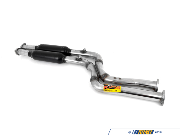Supersprint Supersprint Euro Stainless (409) Center Section (Fits to Euro Headers) 786042