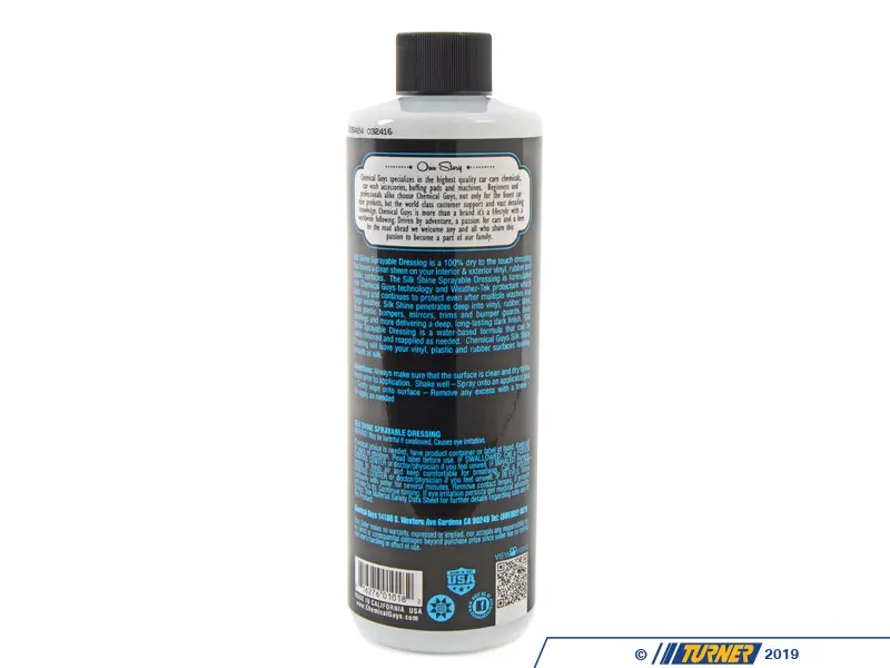 chemical guys silk shine sprayable dressing tvd_109 SUPER73 x Chemical Guys Silk Shine Protectant Dressing