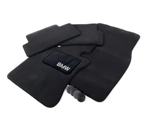Genuine BMW Carpeted Floor Mat Set - Anthracite - E63 M6 E63 645Ci