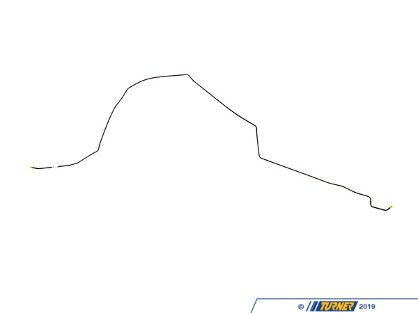 Genuine BMW Genuine BMW Feed Line L=3740mm - 16121151298 16121151298
