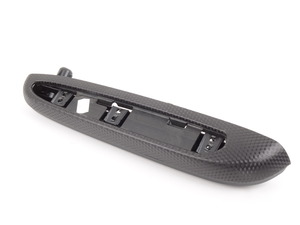 Genuine BMW Left Rear Armrest - Black Cube - E46