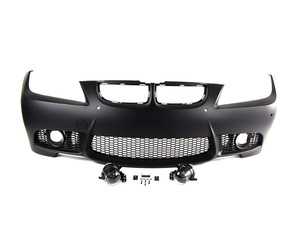 BMW E90 M3 Style Front Bumper Conversion - BMW E90/91 325i/xi 328i/xi 330i/xi 335i/xi Pre-Facelift