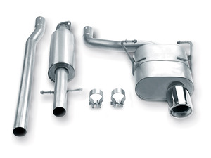 MINI R50 Cooper Borla Sport Exhaust - Cat-Back Resonator, Muffler 