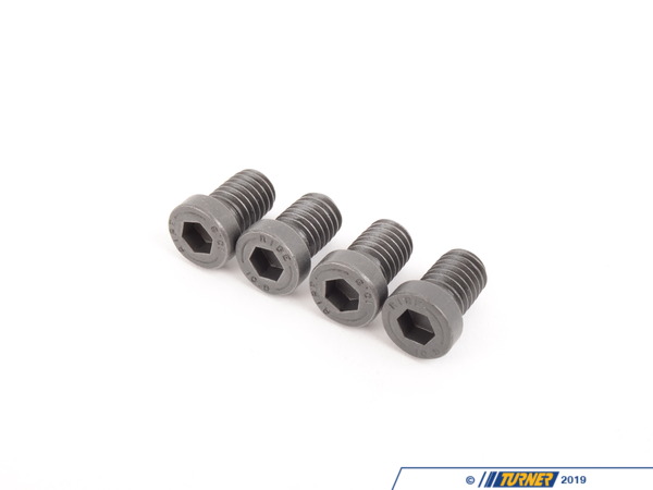 Genuine BMW Genuine BMW Front Brake Rotor Retaining Screw / Hold Down Bolts (Set of 4) - M8x12 34111123072-4