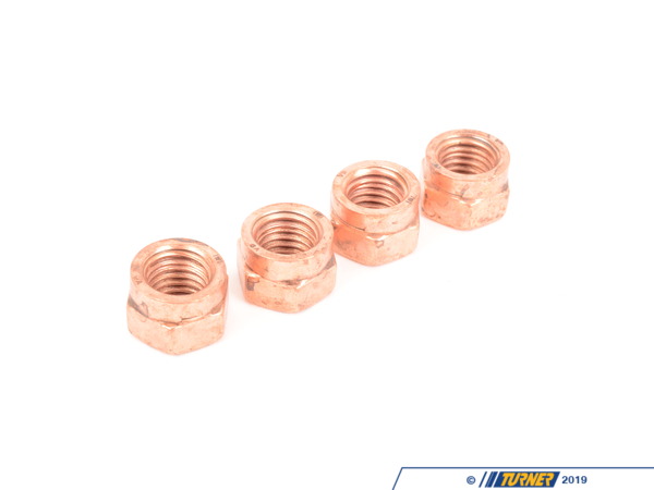 Genuine BMW Header To Exhaust Nut - Set Of 4 18301317898KT