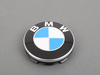 Genuine BMW Set of 4 BMW Hub Caps - E36 E46 E9X E39 E60 + More 36136783536X4 View 1
