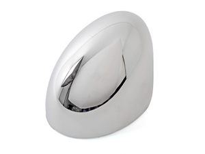 Original MINI Mirror Cover, Right Chrome - 51167376272
