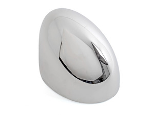 MIRROR COVER, LEFT CHROME