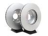 Pagid Front Brake Rotors - E90 330i & 330xi 2006 (Pair) 34116764645KT View 2