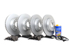 Packaged by Turner Complete Front & Rear Brake Package - E90 330Xi TMS2816 View 1