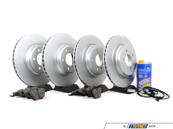 Packaged by Turner Complete Front & Rear Brake Package - E90 330Xi TMS2816