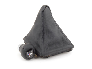 Manual BMW Shift Knob - ZHP Style Weighted Anatomic - 5 or 6 Speed Pattern